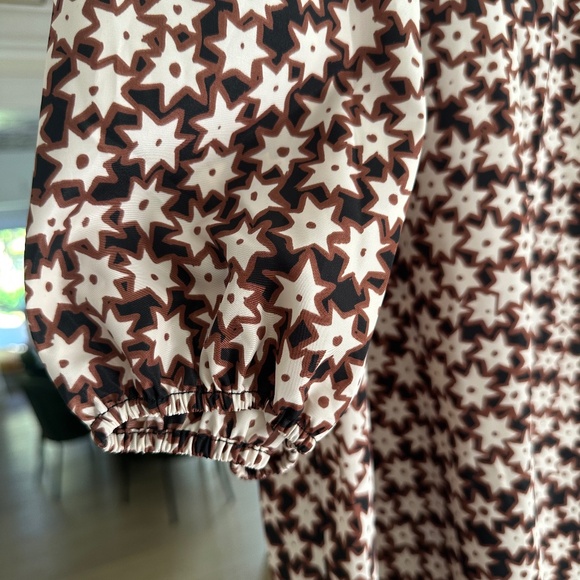 BY ANTHROPOLOGIE 3/4-Sleeve Mock-Neck Swing Mini Dress - Size XL - Picture 10 of 16